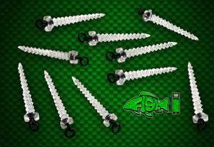 21mm Plastic Swivel Bait Screws - FiSH i UK