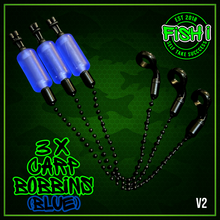 Load image into Gallery viewer, 3 x Bobbins Bite Indicators In BLUE Colour -Version 2-(New for 2026) V2
