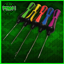Load image into Gallery viewer, FiSH i Needle &amp; Drill Set – 6pc Carp Baiting Tools