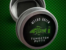 Load image into Gallery viewer, Tungsten Rig Putty. 15g. Weed Green in Storage Tin, - FiSH i UK