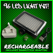 Load image into Gallery viewer, Rechargeable 96 LED Light Inc Bankstick Adapter. - FiSH i UK