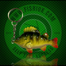 Load image into Gallery viewer, Perch Keyring-Predator fishing Keychain-Fishing Keyring (Version 1)