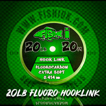 Load image into Gallery viewer, Fluorocarbon Hooklink in 20lb. 20m Spool. Soft HookLink/Boom - FiSH i UK