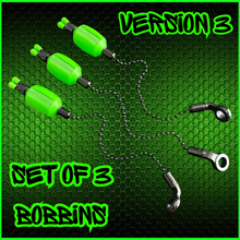 Load image into Gallery viewer, 3x Bobbins Bite Indicators In Fluoro Green-Version 3-(New for 2025)