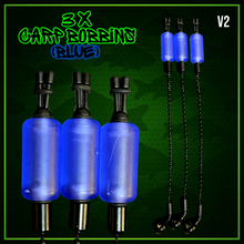 Load image into Gallery viewer, 3 x Bobbins Bite Indicators In BLUE Colour -Version 2-(New for 2026) V2