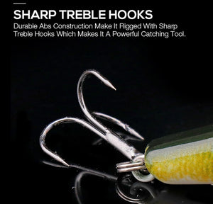 7cm 11g Floating Minnow Fishing Lure Set of 3 Wobblers for Pike. Perch Chub! (set1) - FiSH i UK