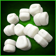 Load image into Gallery viewer, Buoyant Double Corn in White Colour-Double Sweetcorn Fake Bait Artificial Corn For Carp Fishing -10 Per Pack.