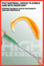 Load image into Gallery viewer, 61pc Soft Lure Fishing Kit – T-Tail Jighead &amp; Texas Rig Set-Fish i Tackle Predator kit.