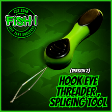 Load image into Gallery viewer, Hook eye threader- Splicing tool-Carp Rig Construction-(Version2)