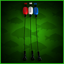 Load image into Gallery viewer, 3x Bobbins Bite Indicators In Black-Version 3-(RED/WHITE/BLUE)