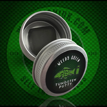 Load image into Gallery viewer, Tungsten Rig Putty. 15g. Weed Green in Storage Tin, - FiSH i UK
