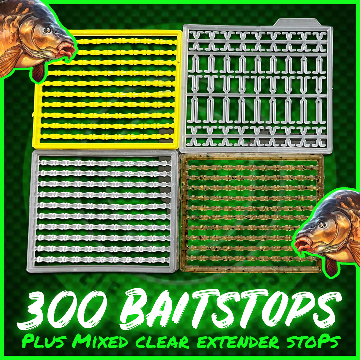 Bait stops. 300 Bait Stops & Extender Mixed Stops – FiSH i TACKLE