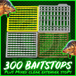 Bait stops. 300 Bait Stops & Extender Mixed Stops