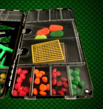 Load image into Gallery viewer, Fully Loaded Carp Fishing Tackle Box. Gift Box for Carp Angler V1 - FiSH i UK