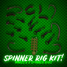 Load image into Gallery viewer, Spinner rig kit Ronnie rig kit, Carp fishing tackle. Spinner rig for carp fishing