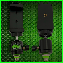 Load image into Gallery viewer, Phone Holder with Cold Shoe Mount. (Clip Version 2)
