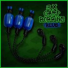 Load image into Gallery viewer, 3x Bobbins Bite Indicators In Bright Blue-Version 3-(BLUE) V3