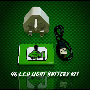 96 L.E.D Video Light Battery Package. - FiSH i UK