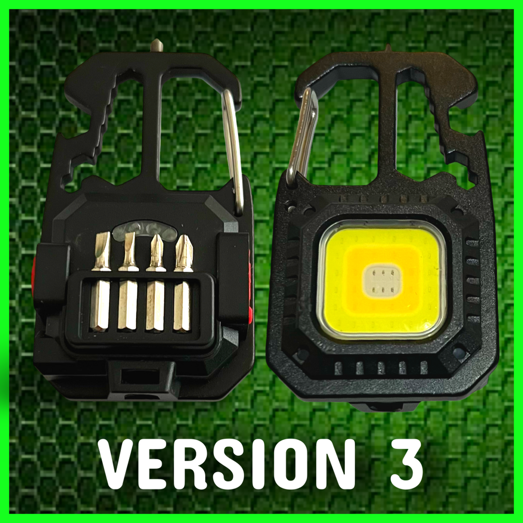 Compact Carabiner Handy COB LED Lights - 3 Models Available- **LIMITED STOCKS** - FiSH i UK