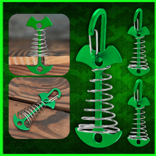 Load image into Gallery viewer, Deck Anchors-6 per set-Perfect to secure your Bivvy or Pod when Angling on Timber Decking.