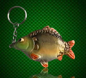 Mirror Carp Keyring. - FiSH i UK