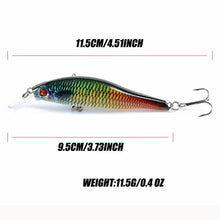 Load image into Gallery viewer, Jerkbait Fishing Lures Set.3 Lures in storage box. 13g Sinking Minnow style lures  (Set2) - FiSH i UK