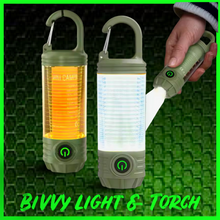 Load image into Gallery viewer, Compact Rechargeable Bivvy Light and Torch. - FiSH i UK