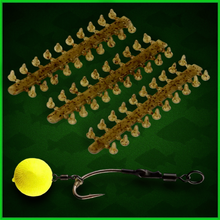 Load image into Gallery viewer, Trans Camo Green Fleck Hook Beads- 3x20-(60 Beads)-Carp Hook Beads.V2 Beads.