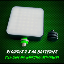 Load image into Gallery viewer, 49 LED SELF TAKE VIDEO LIGHT INC BANKSTICK ADAPTER. - FiSH i UK