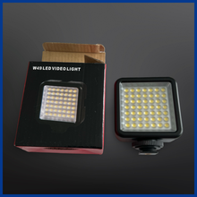 Load image into Gallery viewer, VL49 LED Video Light – 2000mAh Rechargeable Video Camera &amp; Phone Light