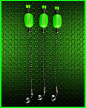 Load image into Gallery viewer, 3x Bobbins Bite Indicators In Fluoro Green-Version 3-(New for 2025)