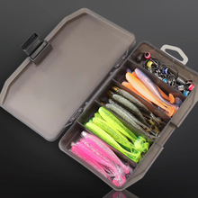 Load image into Gallery viewer, Lure fishing set. fishing gift. fishing gift set. 76 pcs. Soft artificial lures for jigging and Texas rig. - FiSH i UK