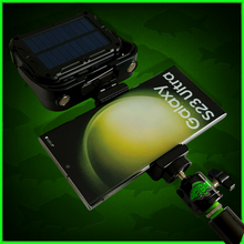 Load image into Gallery viewer, 108 SMD LED RECHARGEABLE &amp; SOLAR VIDEO/BIVVY LIGHT &amp; COLD SHOE PHONE HOLDER KIT- SELF TAKE KIT-SELF TAKE STATION FOR CARP FISHING AND REMOTE