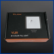 Load image into Gallery viewer, VL81 Bi-Colour LED Video Light – 3000mAh Rechargeable Camera &amp; Video Phone Light