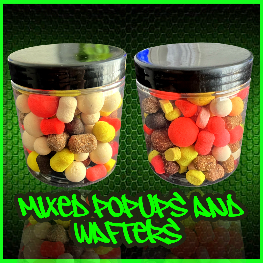 Mixed Popups and Wafter Pots.Top Brands.Mixed Flavours & Sizes!