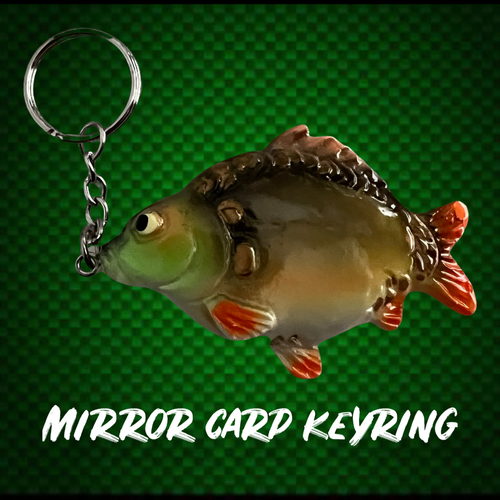 Mirror Carp Keyring. - FiSH i UK