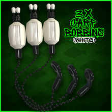 Load image into Gallery viewer, 3x Bobbins Bite Indicators In Bright White-Version 3-(WHITE) V3