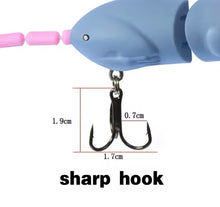 Load image into Gallery viewer, 85mm Rat/Mouse Lure Floating 15.5g.Various Colours Available! Surface Pike Fishing!