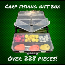 Load image into Gallery viewer, Carp fishing tackle gift Box. Fishing gift for all. Over 220 pieces v1 - FiSH i UK