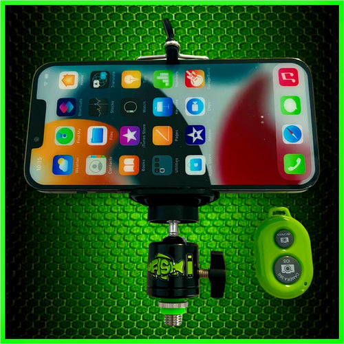 Phone Holder & Bluetooth Remote Self Take Kit.