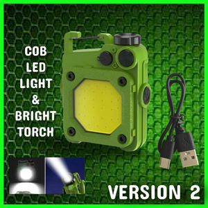 Compact Carabiner Handy COB LED Lights - 3 Models Available- **LIMITED STOCKS**