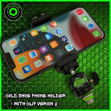 Load image into Gallery viewer, Phone Holder with Cold Shoe Mount. (Clip Version 2)