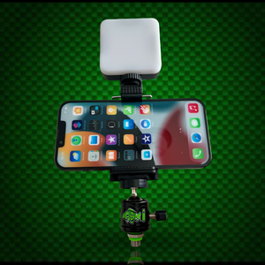 42 Led Light With Cold Shoe Phone Holder. - FiSH i UK