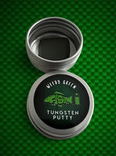 Load image into Gallery viewer, Tungsten Rig Putty. 15g. Weed Green in Storage Tin, - FiSH i UK