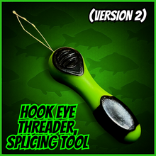 Load image into Gallery viewer, Hook eye threader- Splicing tool-Carp Rig Construction-(Version2)