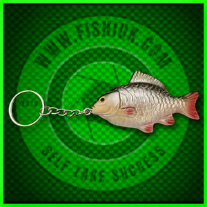 Common Carp Keyring.(Silver Version) - FiSH i UK