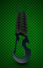 Load image into Gallery viewer, Paracord Carabiner Keyring &amp; Bottle opener - FiSH i UK