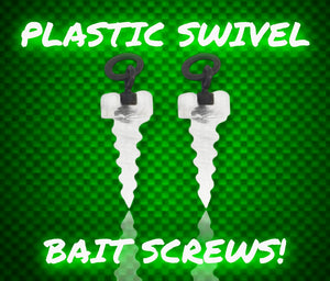 Plastic Swivel Bait Screws.(8mm)
