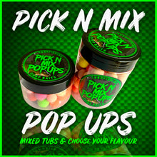 Load image into Gallery viewer, Carp Fishing Pop-Up Boilies – Proven Flavours &amp; Sizes! Maximize your catch with high-buoyancy, fish-attracting boilies. Choose from multiple flavours and two tub sizes. Perfect for all rigs and conditions. Get yours now and catch more carp with ease!