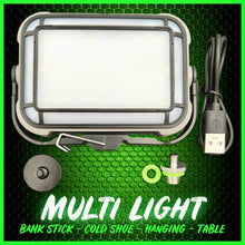 Load image into Gallery viewer, “MULTI” LED Video Self Take Light.Bivvy Light.Power Bank Rechargeable